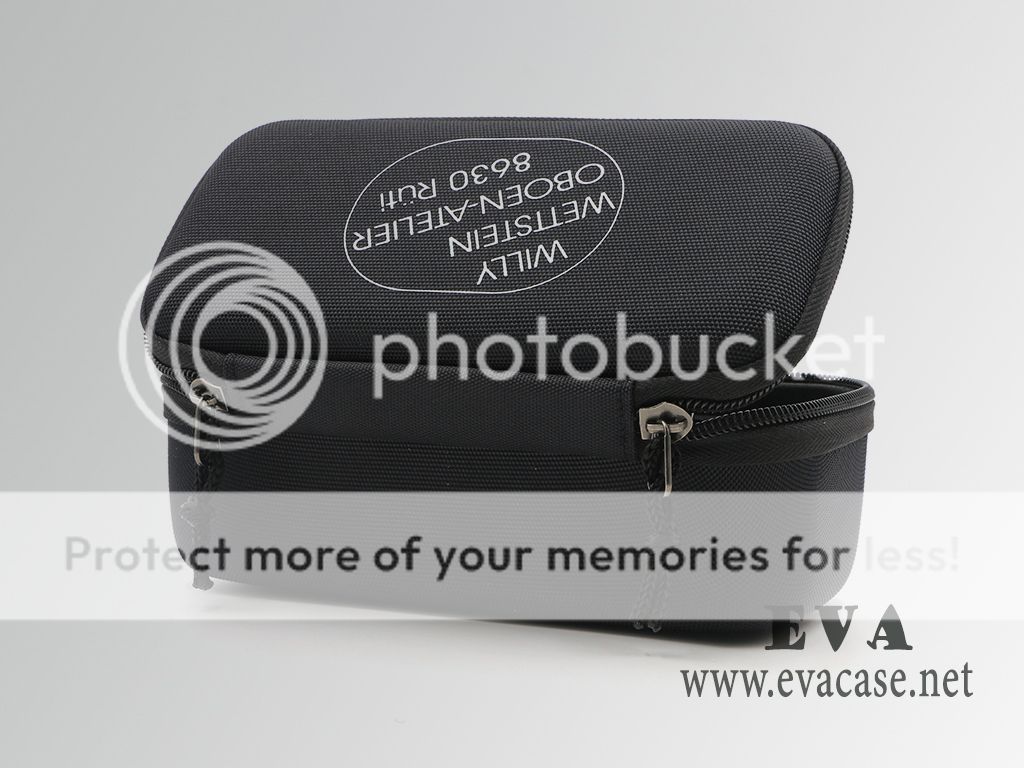 Custom portable tool storage boxes zipper opened