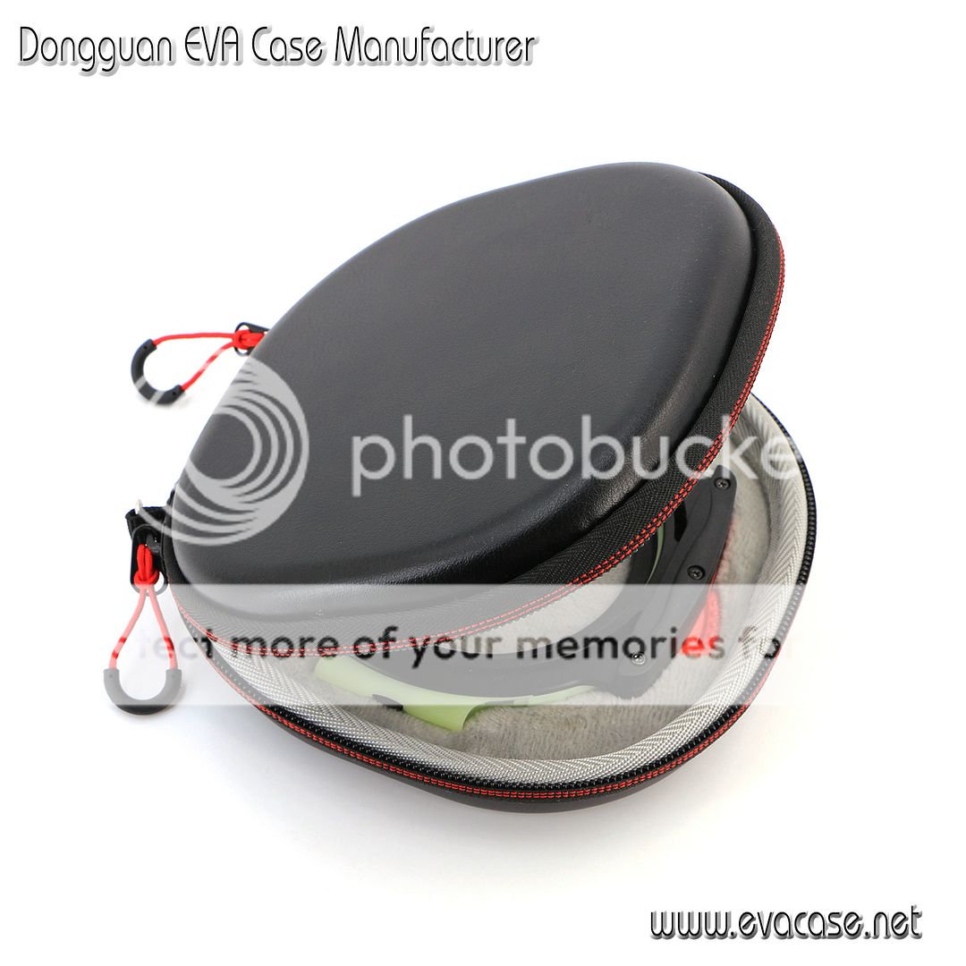 Custom camera filter bag case inside view