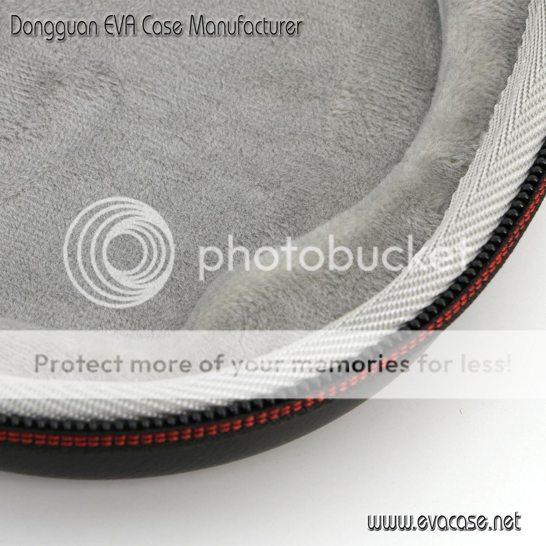 Custom camera filter bag case with fur feeling lining